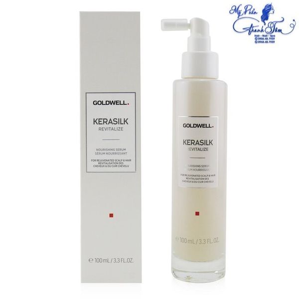 Huyết thanh nuôi dưỡng sâu GOLDWELL KERASILK Revitalize Nourishing Serum 100ml [ New ]