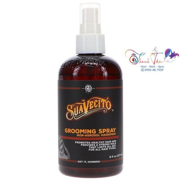 Xịt phồng tạo kiểu Suavecito Grooming Spray | Pre-Styling 237ml [ New ]