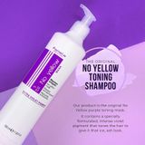 Dầu gội tím khử vàng Fanola No Yellow Shampoo 350ml ( New 2023 )