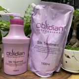 Hấp dầu dưỡng tóc siêu mềm mượt Obsidian Silk Treatment 1500ml ( dạng túi ) [ New ]