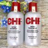 Bộ Kit dầu gội xả tinh dầu dưỡng tóc siêu mượt CHI Infusion oil Infra shampoo & Conditioner 177mlx3 [ New ]