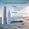 Xịt dưỡng da đầu ngăn rụng tóc Number Three 003 Muriem Crystal Scalp Vital Infusion Jet 160g - new 2023