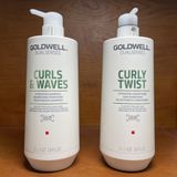 Dầu xả dưỡng tóc xoăn Goldwell Dualsenses Curly Twist Hydrating Conditioner 1000ml [ New ]