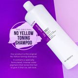 Dầu gội tím khử vàng Fanola No Yellow Shampoo 350ml ( New 2023 )
