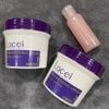 Combo Kem duỗi ép tóc tại nhà không cần kẹp nhiệt Lacei Collagen + Keratin Protech 200mlx2/50ml