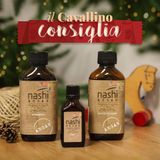 [ New ] Combo gội xả và tinh dầu Nashi Argan phục hồi tóc hư tổn 200mlx2/30ml ( set du lịch )