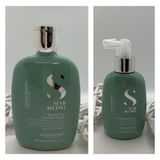 Combo gội xịt ngăn rụng tóc Alfaparf Milano Scalp Renew Hair Loss Energizing Low 250ml/125ml