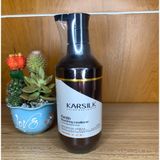 Dầu gội xả siêu mềm mượt Karsilk keratin nourishing 800mlx2 [ New ]