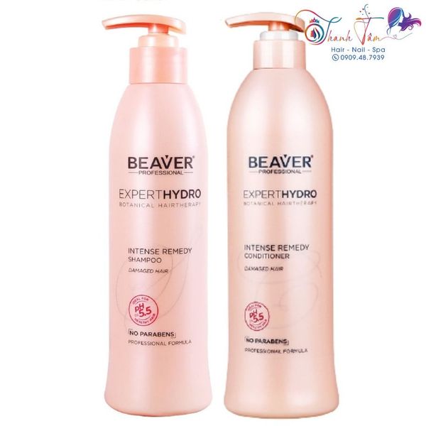 Dầu gội xả phục hồi chuyên sâu BEAVER Intense Remedy 768mlx2 [ NEW ]