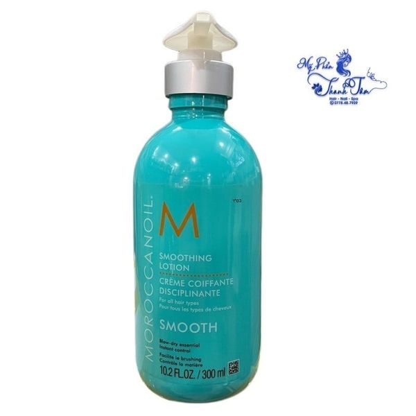 Kem sấy suôn mượt dành cho mọi loại tóc Moroccanoil Smoothing Lotion 300ml [ New ]