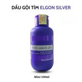 Dầu gội khử vàng Elgon Silver Shampoo 300ml và Kem ủ Sublimia phục hồi tóc hư tổn do tẩy 500ml