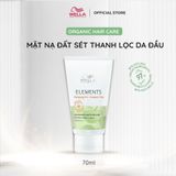 Mặt nạ đất sét thanh lọc dành cho da đầu dầu và tóc bết Wella Elements Purifying Pre-Shampoo 225ml