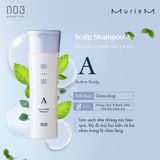 Dầu gội làm sạch da đầu, da dầu và gàu, và chống rụng tóc Muriem Scalp Shampoo 003 Number Three 660ml [ New ]
