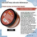 Kem ủ tóc, hấp dầu phục hồi siêu mượt Cynos Ultra Hydrating Mask 250ml [ New ]