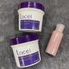 Combo Kem duỗi ép tóc tại nhà không cần kẹp nhiệt Lacei Collagen + Keratin Protech 200mlx2/50ml