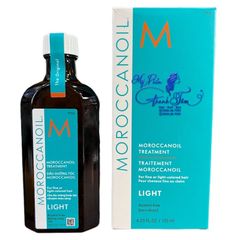 [ New ] Tinh dầu dưỡng dành cho tóc mỏng hoặc nhuộm màu sáng Moroccanoil Light 125ml