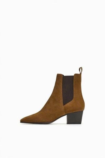  Zara Ankle Boots Da lộn 