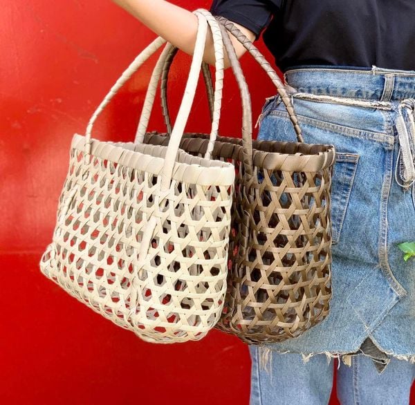  Giỏ lưới PP 1 màu - M 