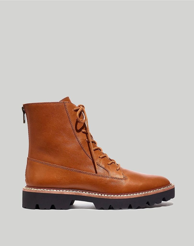 Madewell Boot Nâu cột dây