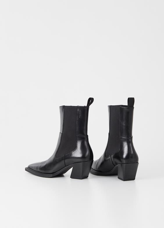 Vagabond Boots Alina Đen cổ thun