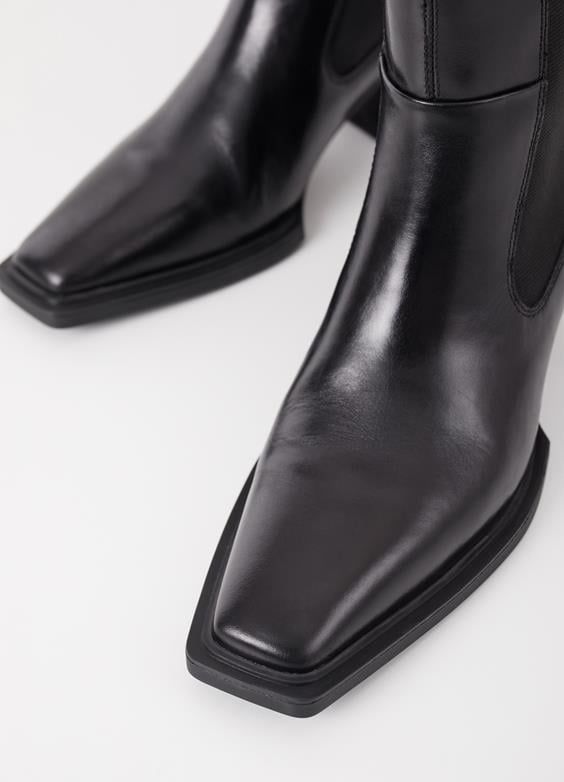 Vagabond Boots Alina Đen cổ thun