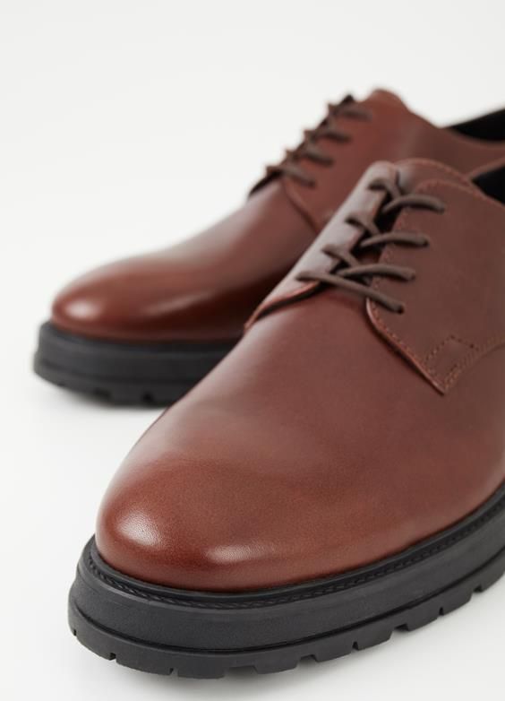 Vagabond Loafer Cosmo Nâu cột dây