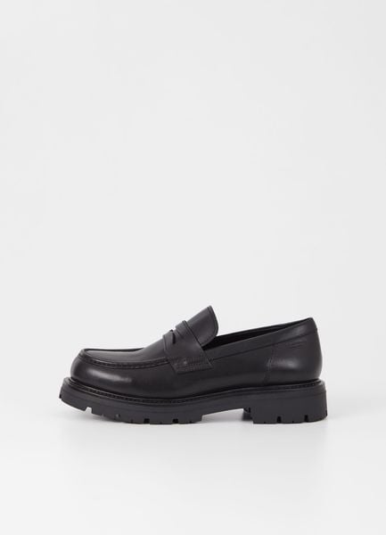  Vagabond Loafer Cosmo đen da mờ 