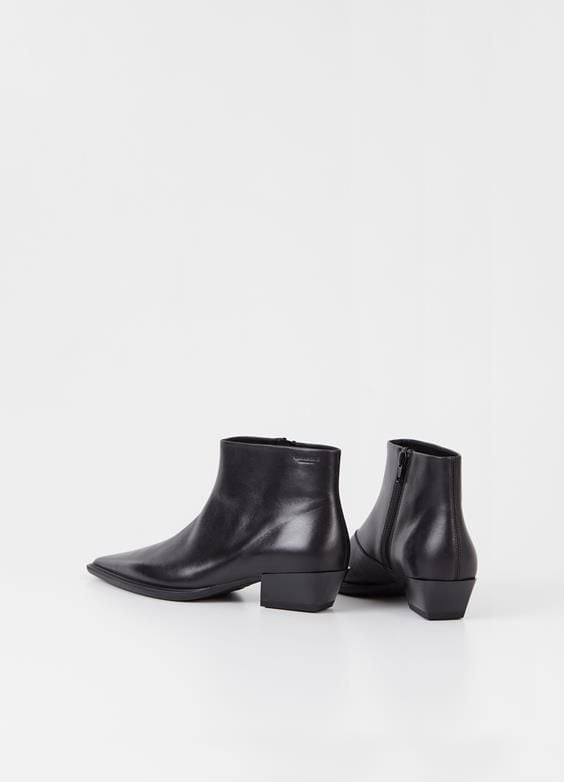 Vagabond Boot cổ ngắn-Khóa kéo