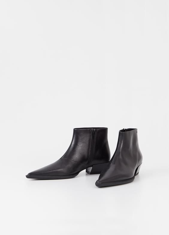 Vagabond Boot cổ ngắn-Khóa kéo