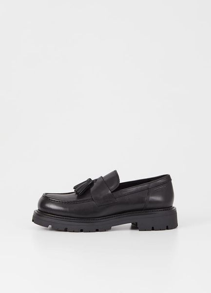  Vagabond Loafer Cosmo Đen - tua rua 