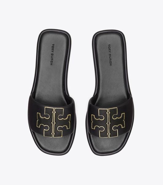  Dép Tory Burch Đen 
