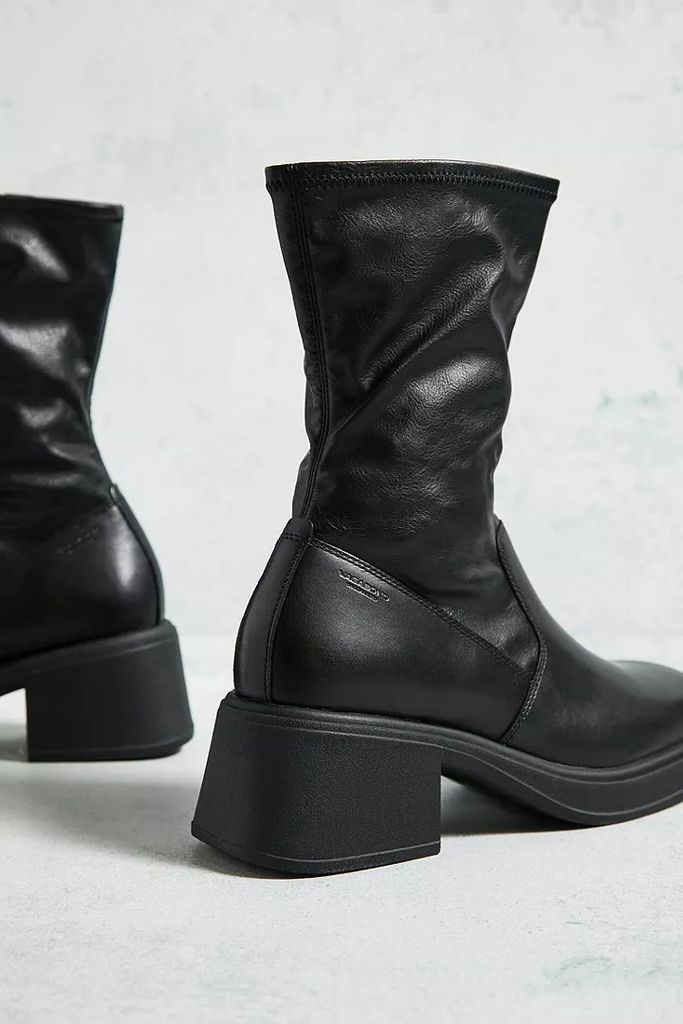 Vagabond Boots dorah da mềm - khóa kéo