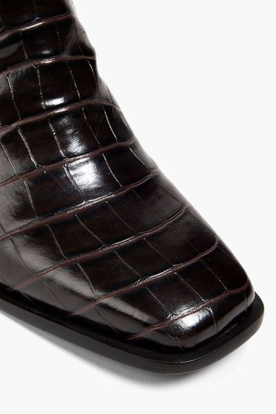  Boots Sam Eldelman Nâu da rắn 