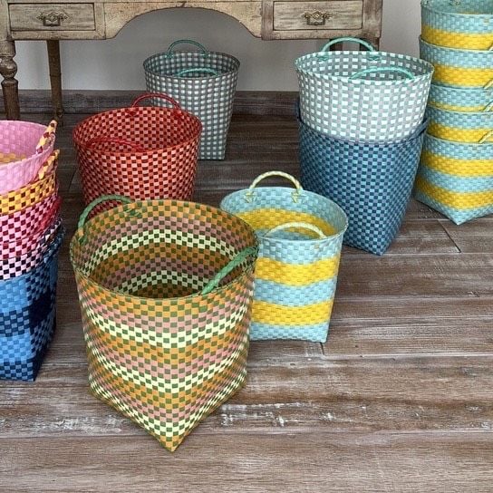  Giỏ PP tròn có quai 