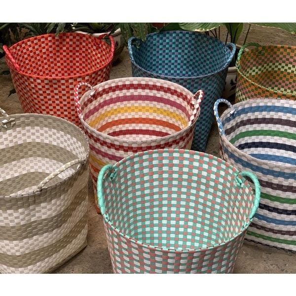  Giỏ PP tròn có quai 