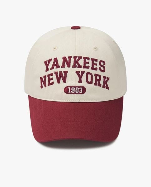  MLB - Nón bóng chày unisex Lettering Collor Scheme Unstructured 