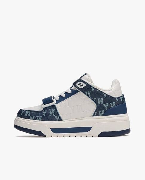  Giày MLB Sneaker Unisex Chunky Liner Mid Demin Navy 
