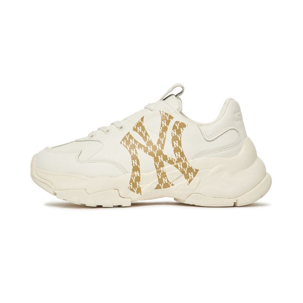 Giày MLB Sneakers unisex Big Ball Chunky Classic Logo Beige