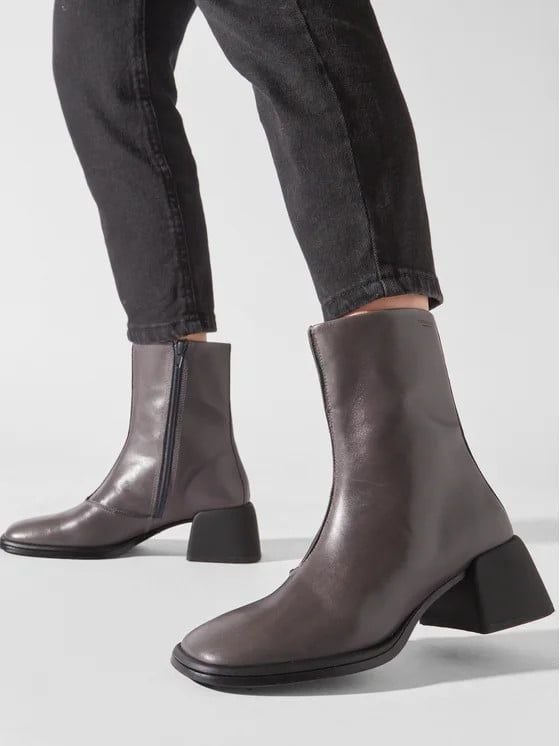 Vagabond Boots Anise Xám đen