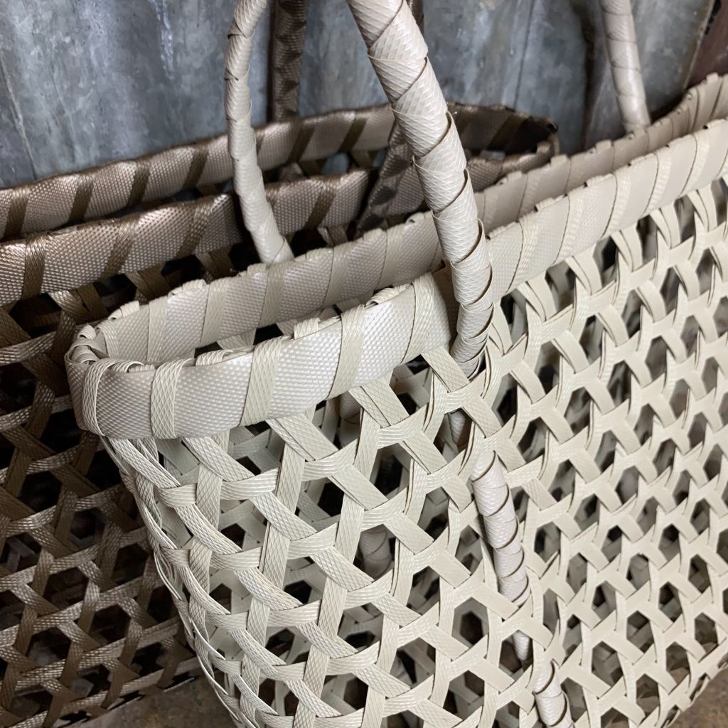 Giỏ lưới PP 1 màu - M