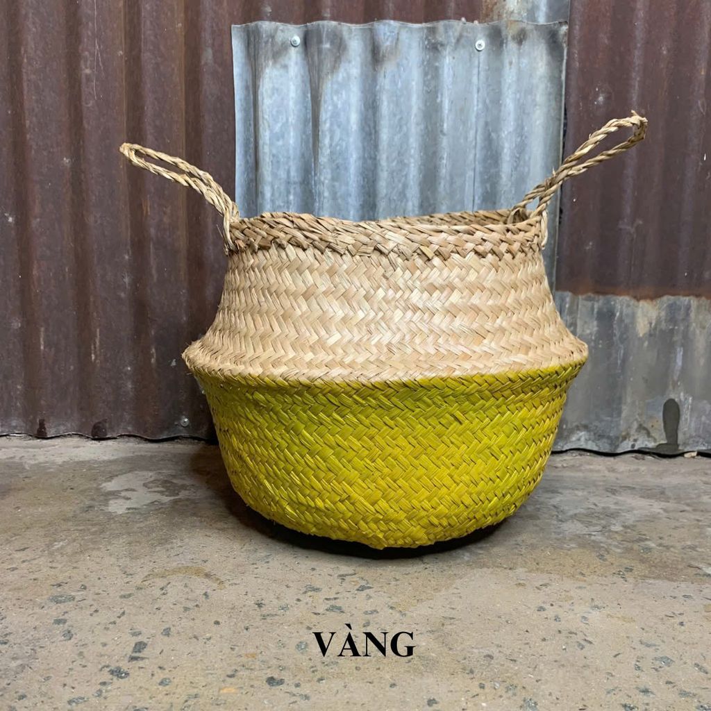 Giỏ mây nhiều màu D35