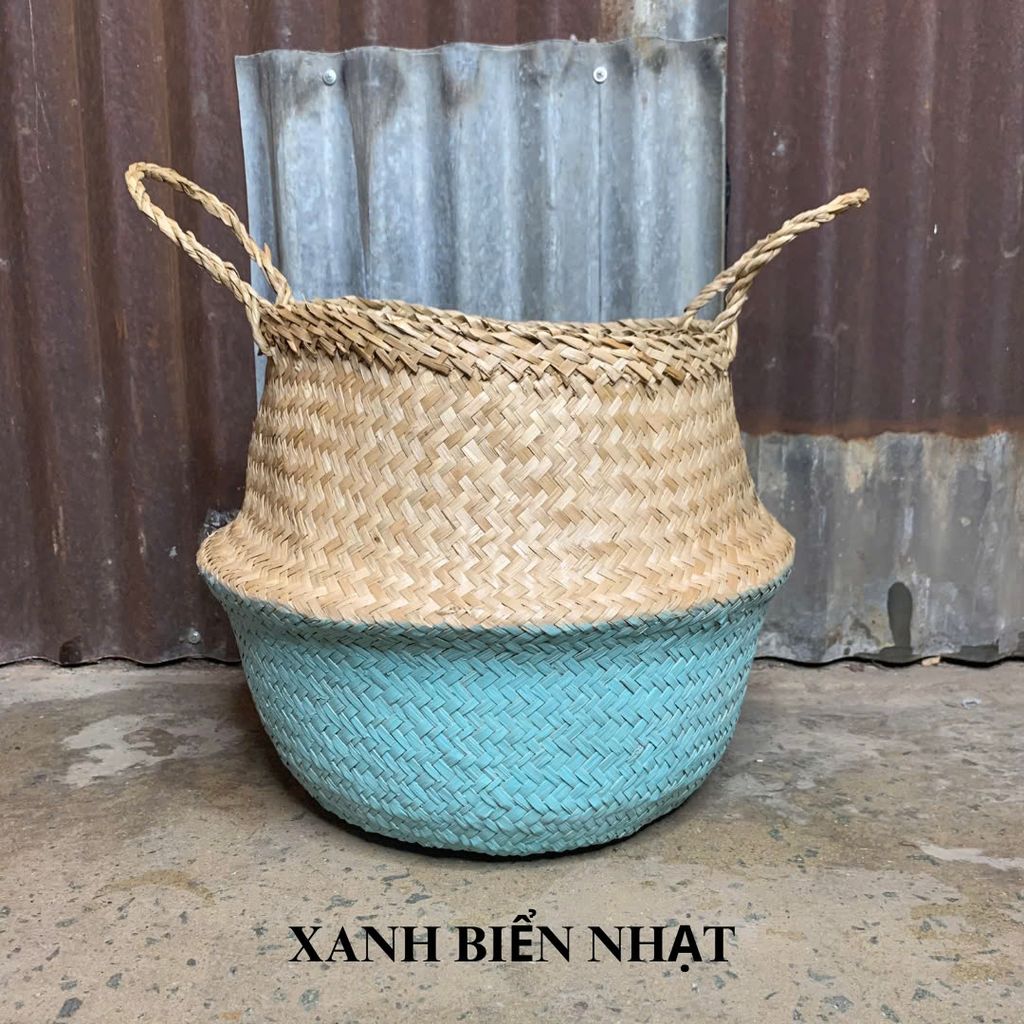 Giỏ mây nhiều màu D35