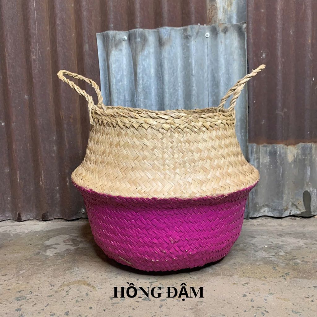 Giỏ mây nhiều màu D35