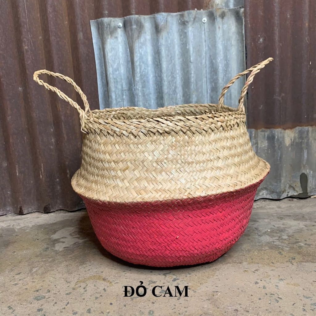 Giỏ mây nhiều màu D35