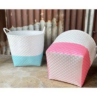  Giỏ PP tròn có quai H33 