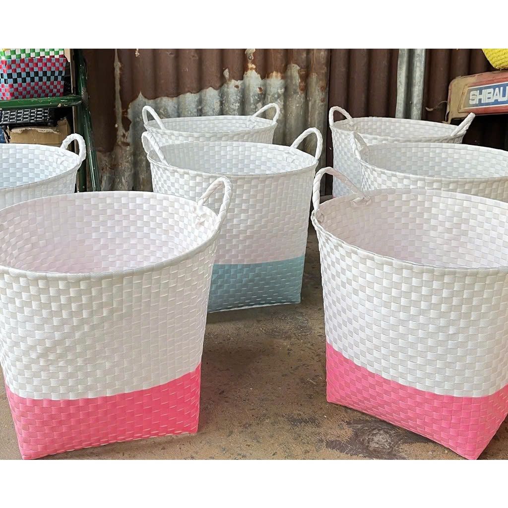 Giỏ PP tròn có quai H33