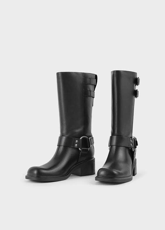 Vagabond boots dài phụ kiện