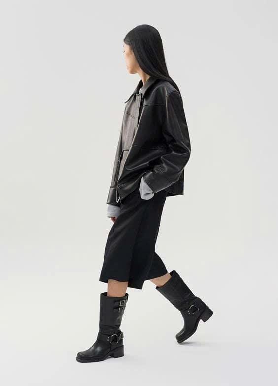 Vagabond boots dài phụ kiện