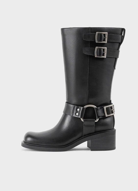 Vagabond boots dài phụ kiện