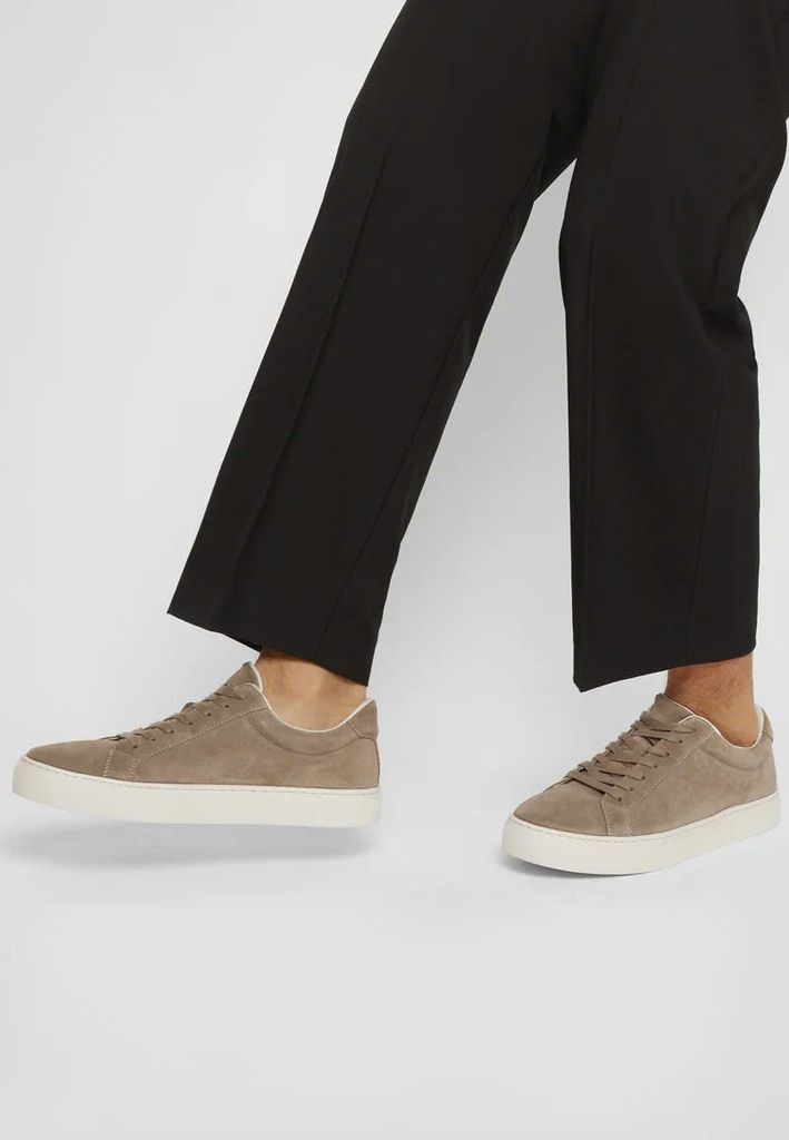 Vagabond sneaker nâu nhạt da lộn